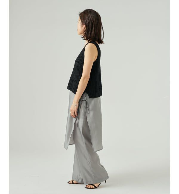 VERMEIL par iena「《予約》カールヤーン ノースリーブ」|タンクトップ|