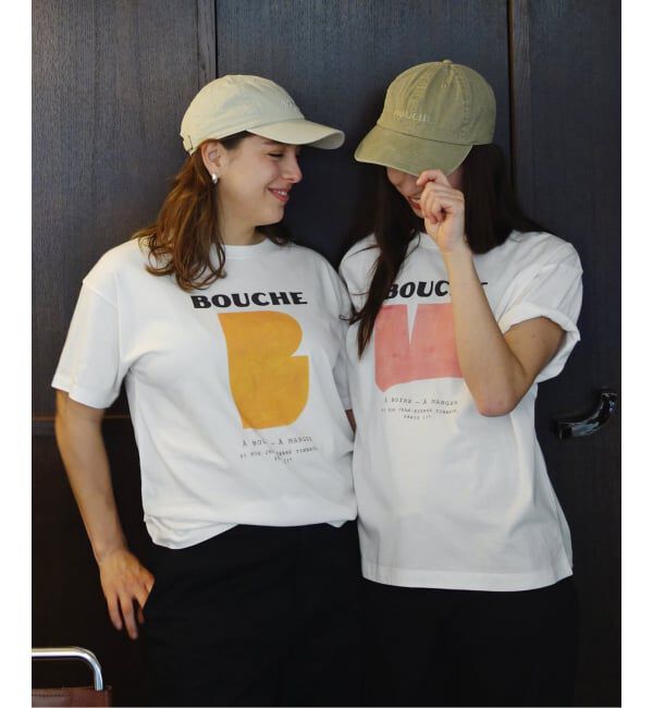 SLOBE IENA「BOUCHE SLOBE別注 LOGO TEE」|Tシャツ・カットソー|