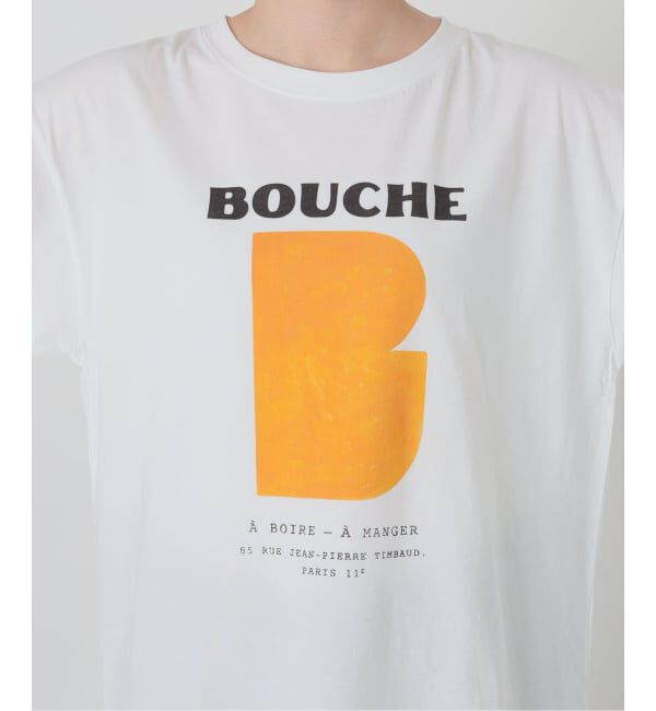 SLOBE IENA「BOUCHE SLOBE別注 LOGO TEE」|Tシャツ・カットソー|
