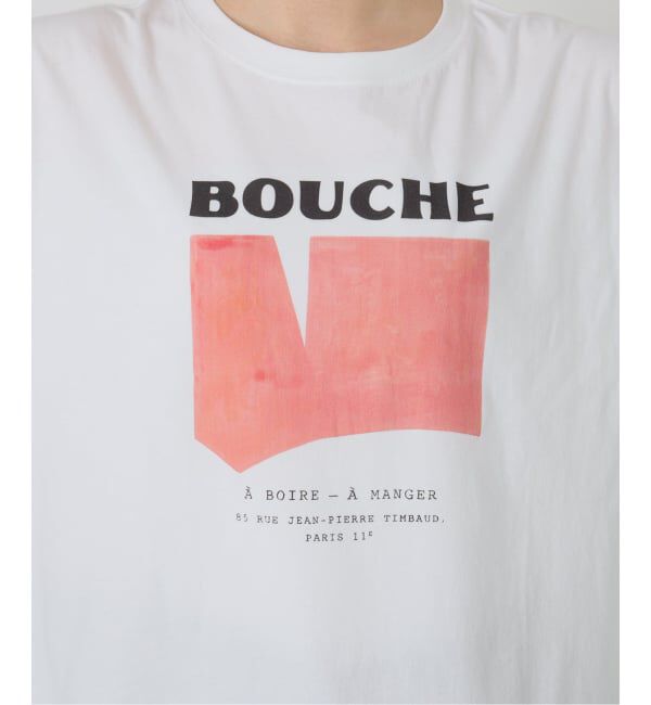 SLOBE IENA「BOUCHE SLOBE別注 LOGO TEE」|Tシャツ・カットソー|