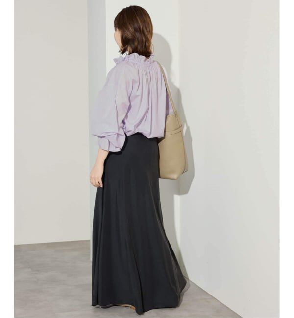 SLOBE IENA「《3サイズ展開/シリーズあり/追加2予約》フィブリルマーメイドフレアスカート」|スカート|