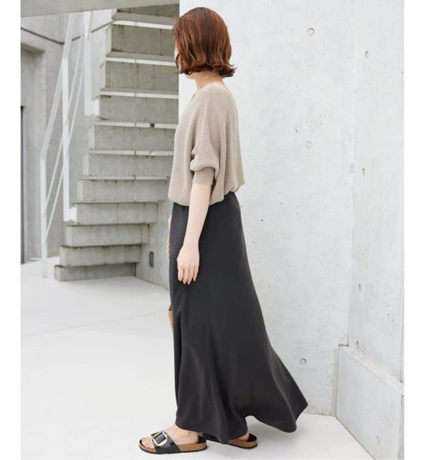 SLOBE IENA「《3サイズ展開/シリーズあり/追加2予約》フィブリルマーメイドフレアスカート」|スカート|
