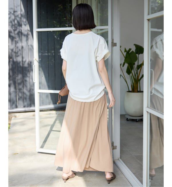 SLOBE IENA「《3サイズ展開/シリーズあり/追加2予約》フィブリルマーメイドフレアスカート」|スカート|