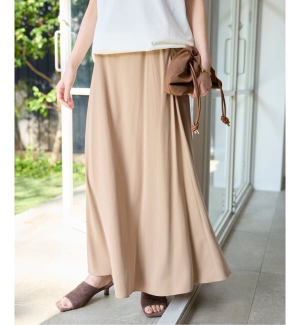 SLOBE IENA「《3サイズ展開/シリーズあり/追加2予約》フィブリルマーメイドフレアスカート」|スカート|