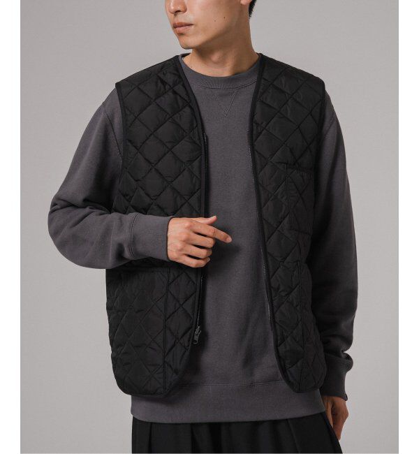 EDIFICE「Barbour for MARKAWARE & EDIFICE 別注 QUILTING VEST」|ダウン|