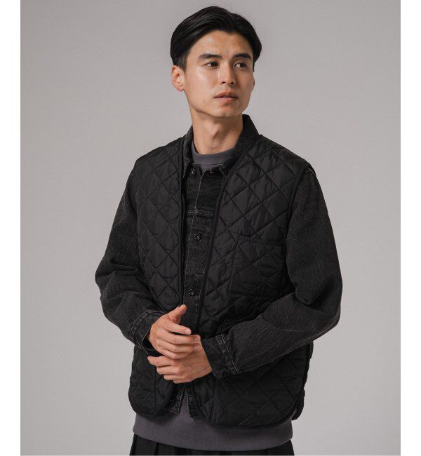 EDIFICE「Barbour for MARKAWARE & EDIFICE 別注 QUILTING VEST」|ダウン|