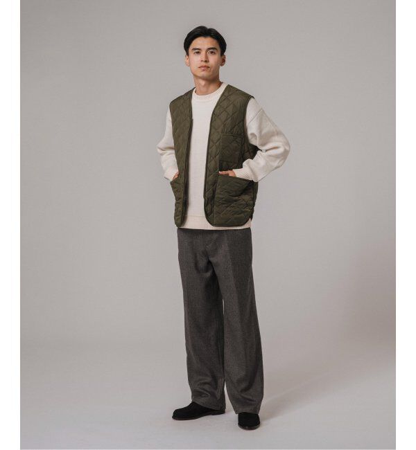 EDIFICE「Barbour for MARKAWARE & EDIFICE 別注 QUILTING VEST」|ダウン|