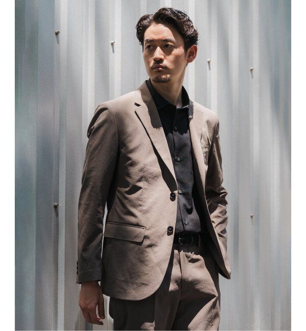 EDIFICE「"高通気＆吸水速乾" BREEZE COOL AKIHA 2B ジャケット【セットアップ着用可】」|テーラードジャケット|