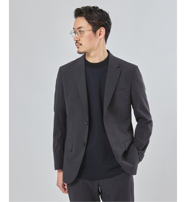 EDIFICE「"高通気＆吸水速乾" BREEZE COOL AKIHA 2B ジャケット【セットアップ着用可】」|テーラードジャケット|