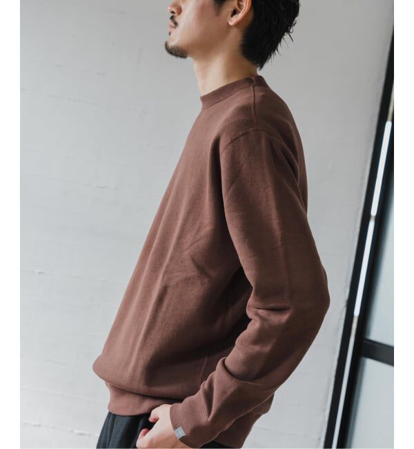 EDIFICE「LOOPWHEELER for LOWERCASE ライトツリウラケ ルーズフィットスウェット」|スウェット・ジャージ|