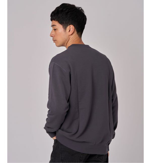 EDIFICE「LOOPWHEELER for LOWERCASE ライトツリウラケ ルーズフィットスウェット」|スウェット・ジャージ|