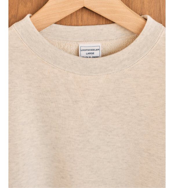 EDIFICE「LOOPWHEELER for LOWERCASE ライトツリウラケ ルーズフィットスウェット」|スウェット・ジャージ|