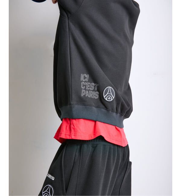 Paris Saint-Germain「【Paris Saint-Germain / パリ・サン＝ジェルマン】 JP Knit-Like Script Sweat」|スウェット・ジャージ|