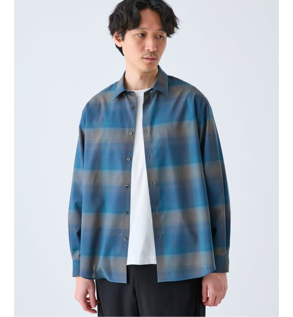 EDIFICE「ウール チェック レギュラー シャツ」|シャツ・ブラウス|