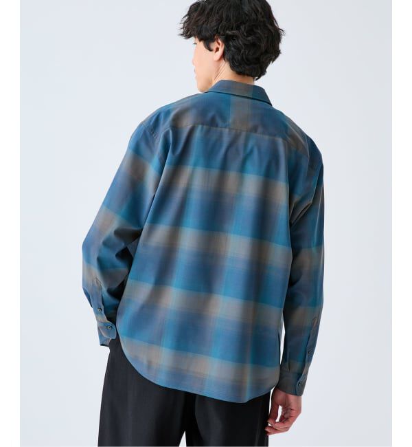 EDIFICE「ウール チェック レギュラー シャツ」|シャツ・ブラウス|