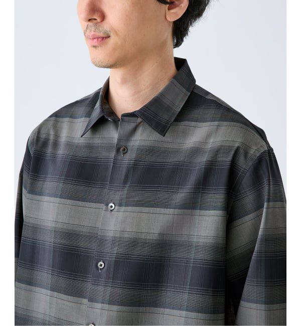 EDIFICE「ウール チェック レギュラー シャツ」|シャツ・ブラウス|