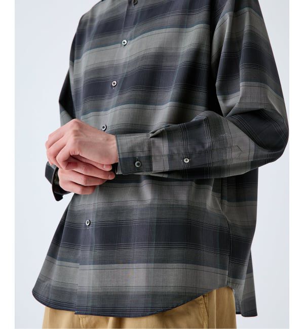 EDIFICE「ウール チェック レギュラー シャツ」|シャツ・ブラウス|