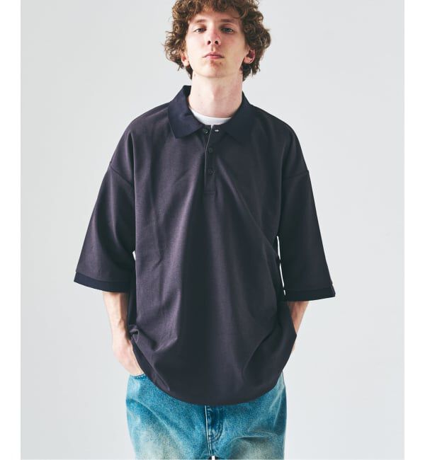 417 EDIFICE「PERFECTECH カノコポロシャツ」|ポロシャツ|