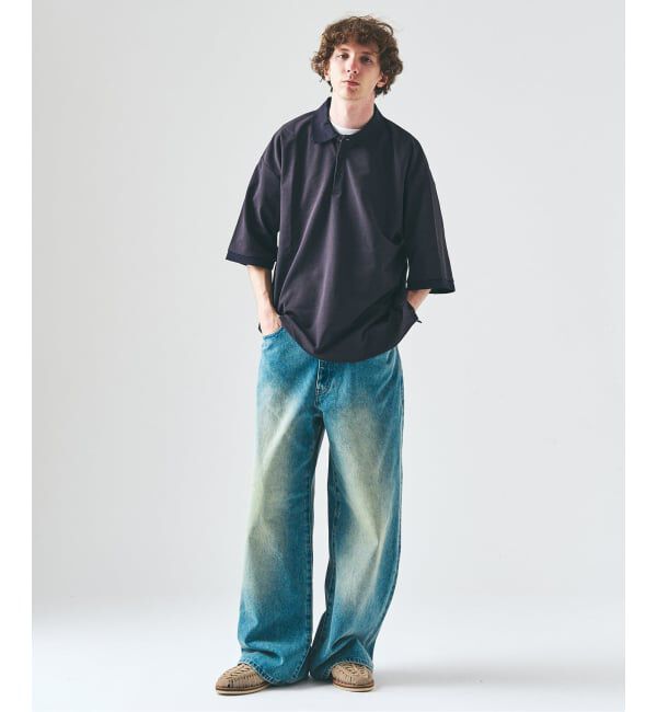 417 EDIFICE「PERFECTECH カノコポロシャツ」|ポロシャツ|