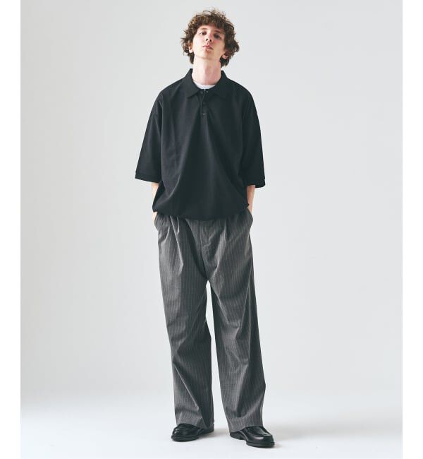 417 EDIFICE「PERFECTECH カノコポロシャツ」|ポロシャツ|