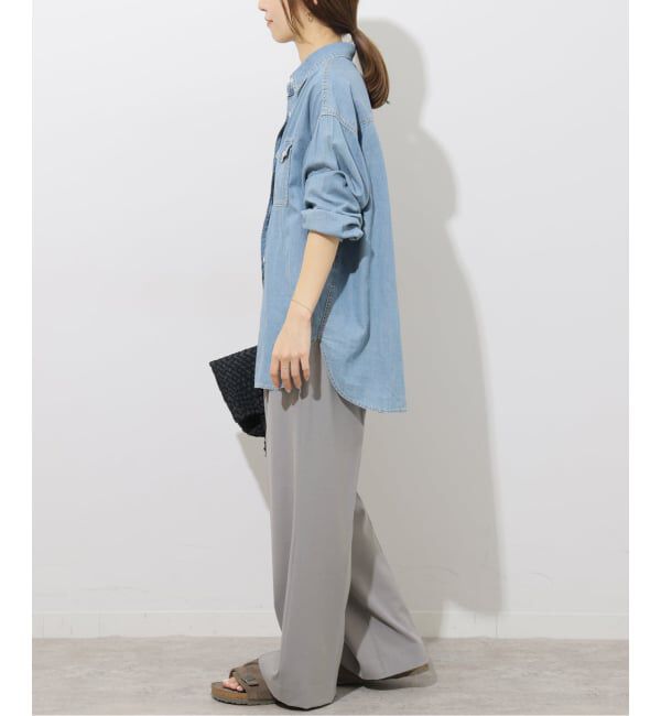 JOURNAL STANDARD relume「《追加/一部WEB限定/新色》スムースフレアタックパンツ」|スラックス|