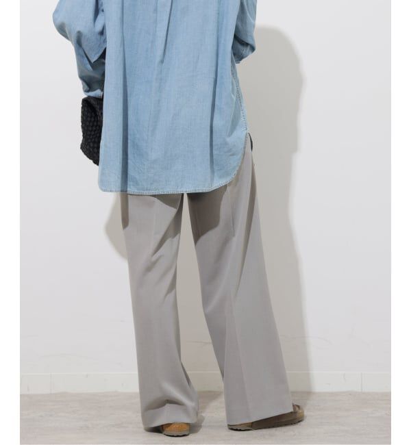 JOURNAL STANDARD relume「《追加/一部WEB限定/新色》スムースフレアタックパンツ」|スラックス|