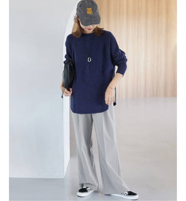 JOURNAL STANDARD relume「《追加/一部WEB限定/新色》スムースフレアタックパンツ」|スラックス|