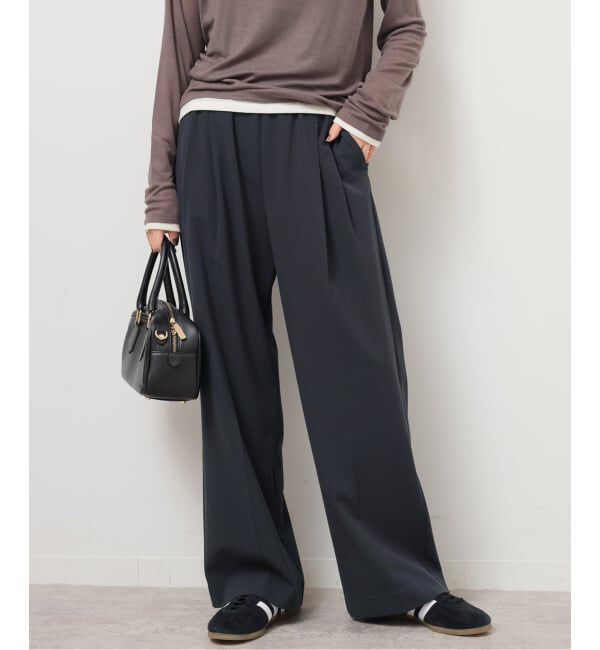 JOURNAL STANDARD relume「《追加/一部WEB限定/新色》スムースフレアタックパンツ」|スラックス|