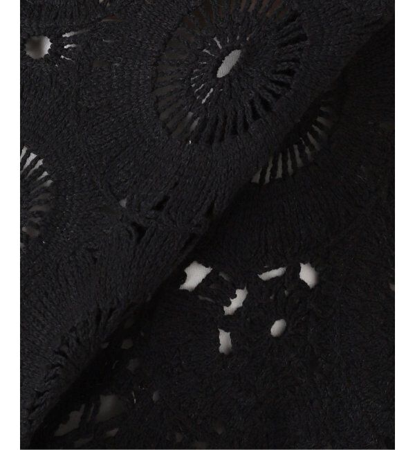 JOURNAL STANDARD relume「《WEB限定追加2》エンブロイダリークロシェノースリーブ」|ニット・セーター|