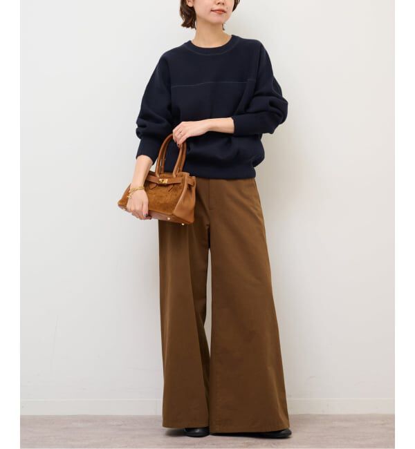 JOURNAL STANDARD relume「《追加》スウェットライクドルマンプルオーバー」|ニット・セーター|