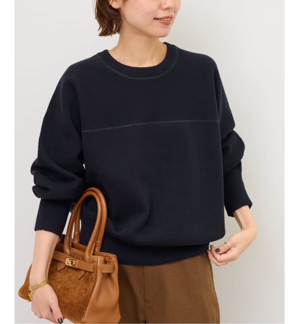 JOURNAL STANDARD relume「《追加》スウェットライクドルマンプルオーバー」|ニット・セーター|