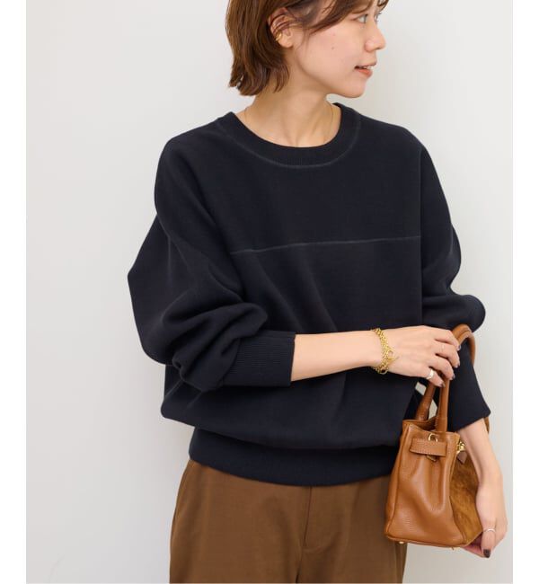 JOURNAL STANDARD relume「《追加》スウェットライクドルマンプルオーバー」|ニット・セーター|