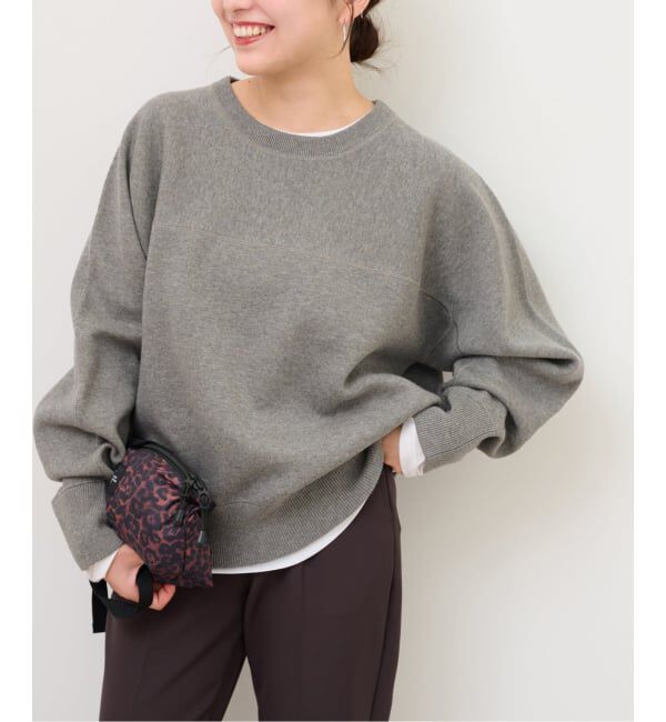 JOURNAL STANDARD relume「《追加》スウェットライクドルマンプルオーバー」|ニット・セーター|