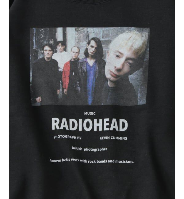 JOURNAL STANDARD relume「【THE CULTURE CODE】レディオヘッド by Kevin Cummins フォトスウェット」|スウェット・ジャージ|