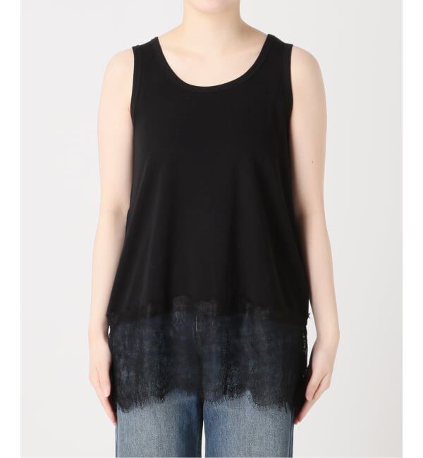 JOURNAL STANDARD「《追加予約3》レースヘムシアータンク」|Tシャツ・カットソー|