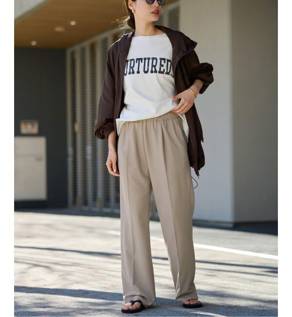 FRAMeWORK「≪追加・洗濯機洗い可能≫ウォッシャブルイージースラックス 2」|スラックス|