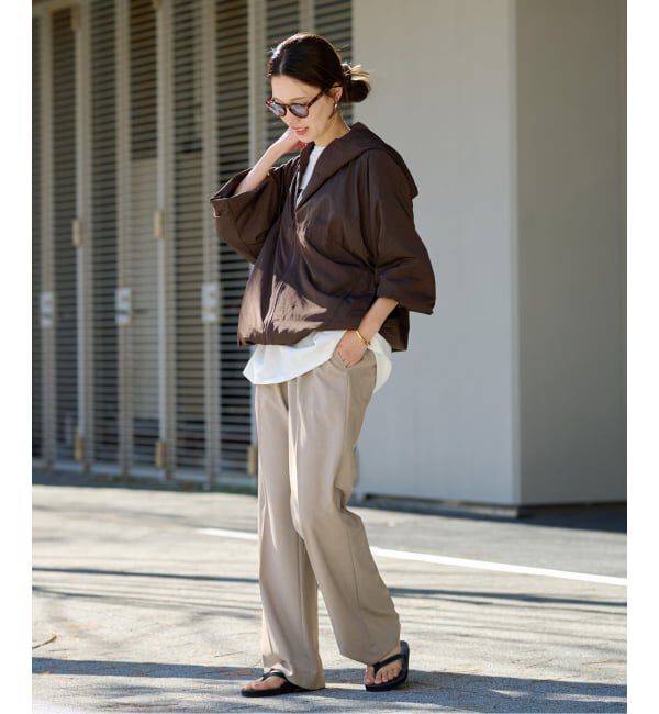 FRAMeWORK「≪追加・洗濯機洗い可能≫ウォッシャブルイージースラックス 2」|スラックス|