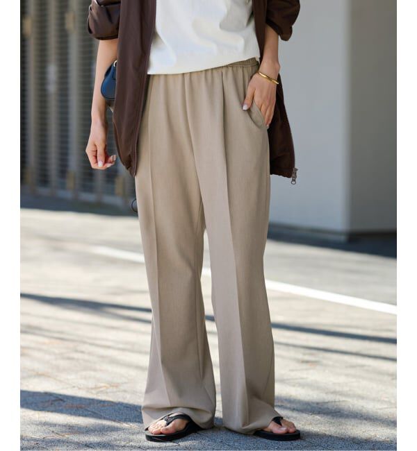 FRAMeWORK「≪追加・洗濯機洗い可能≫ウォッシャブルイージースラックス 2」|スラックス|