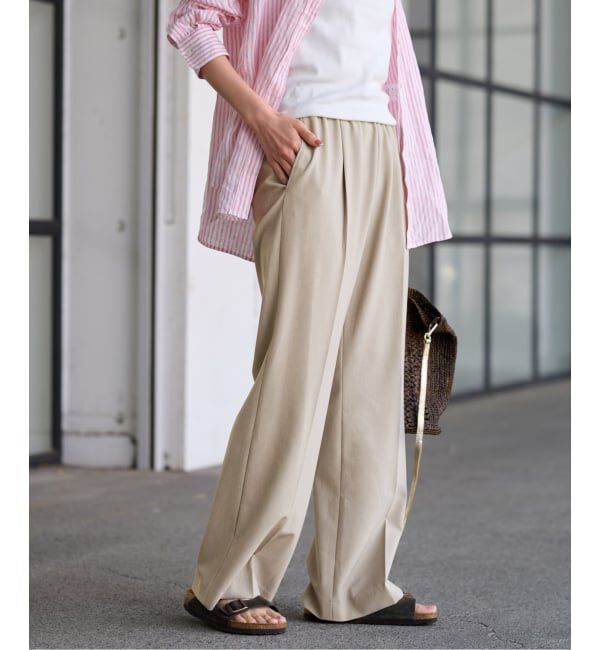 FRAMeWORK「≪追加・洗濯機洗い可能≫ウォッシャブルイージースラックス 2」|スラックス|