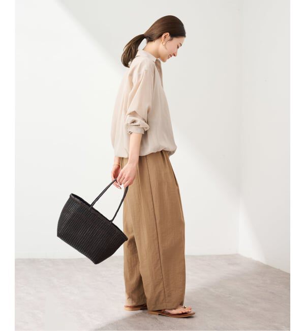 FRAMeWORK「≪手洗い可≫シアービエラドロストレギュラーシャツ」|シャツ・ブラウス|