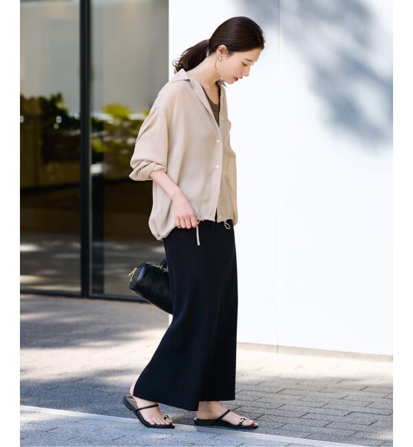 FRAMeWORK「≪手洗い可≫シアービエラドロストレギュラーシャツ」|シャツ・ブラウス|