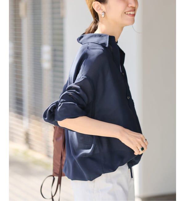 FRAMeWORK「≪手洗い可≫シアービエラドロストレギュラーシャツ」|シャツ・ブラウス|