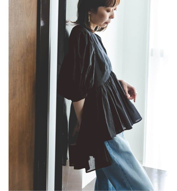 NOBLE「《WEB・虎ノ門限定追加予約》MARIHA/マリハ ラストダンスのブラウス」|シャツ・ブラウス|