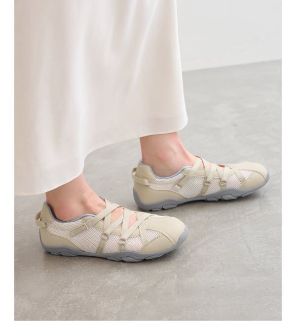  「rockfish/ ロックフィッシュ ZANE X STRAP SNEAKERS」|スニーカー|ベージュ