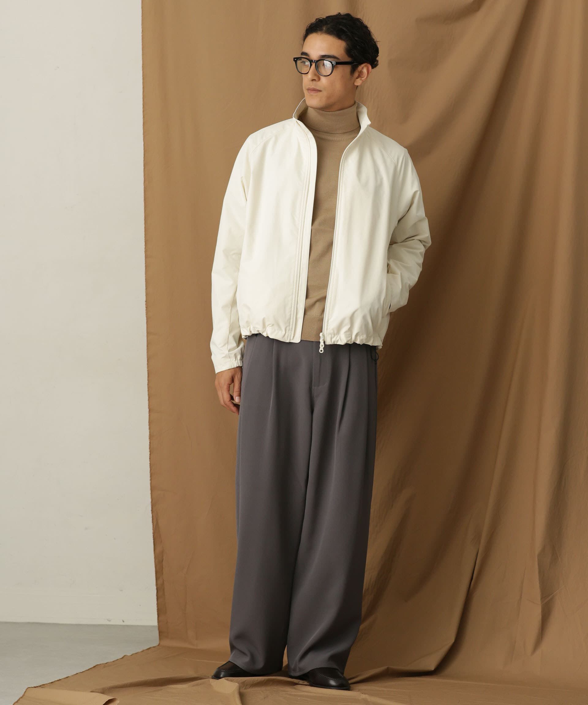 nano･universe「「毛玉レスニット」 ファインゲージタートルネック」|ニット・セーター|