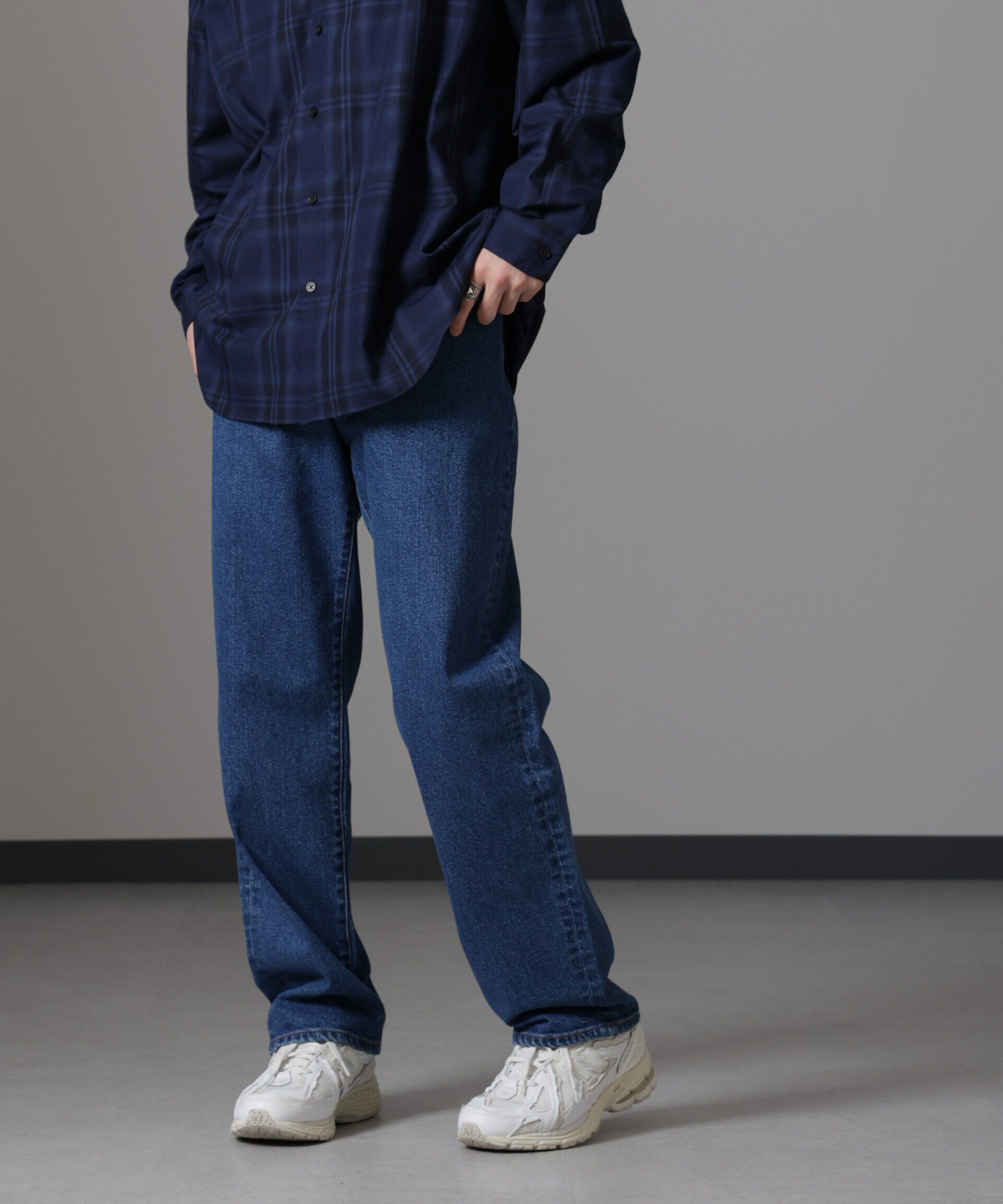 nano･universe「「MC」TIMELESS WARDROBE レギュラーフィットデニム 251」|チノ|