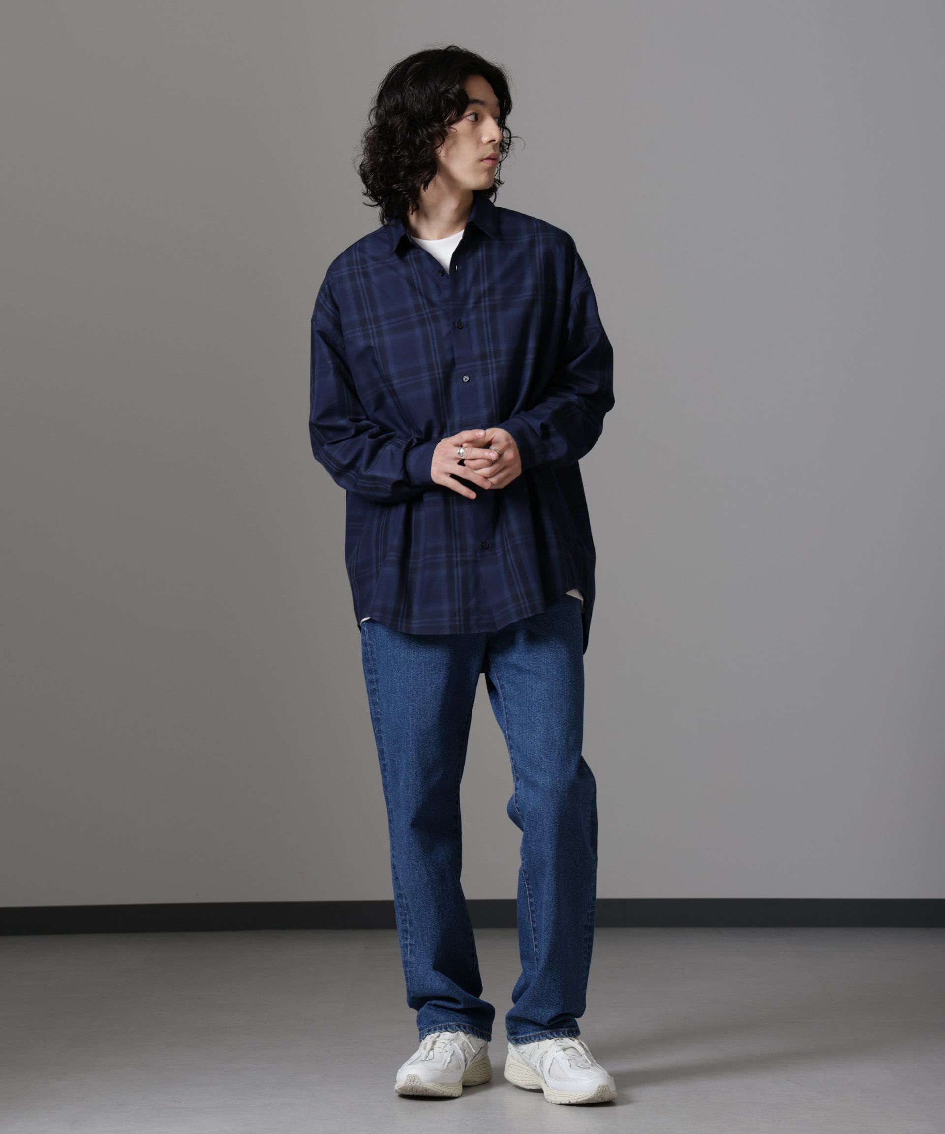 nano･universe「「MC」TIMELESS WARDROBE レギュラーフィットデニム 251」|チノ|