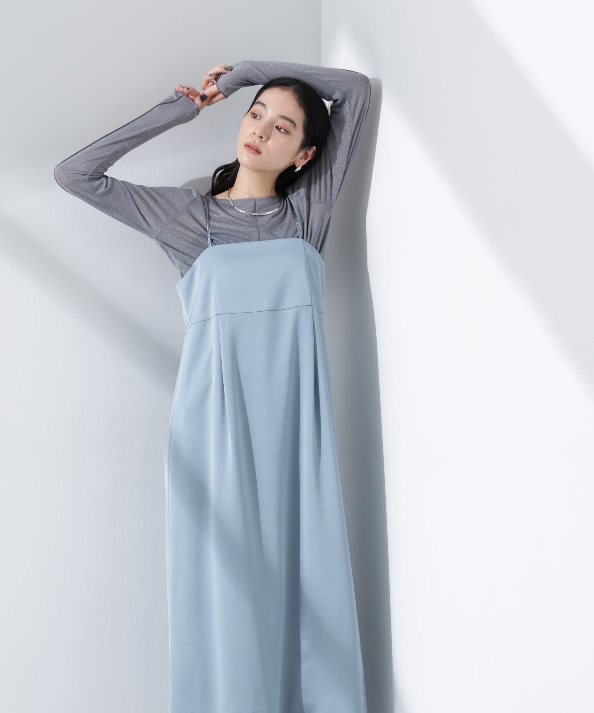 nano･universe「ラメシアーカットトップス」|Tシャツ・カットソー|