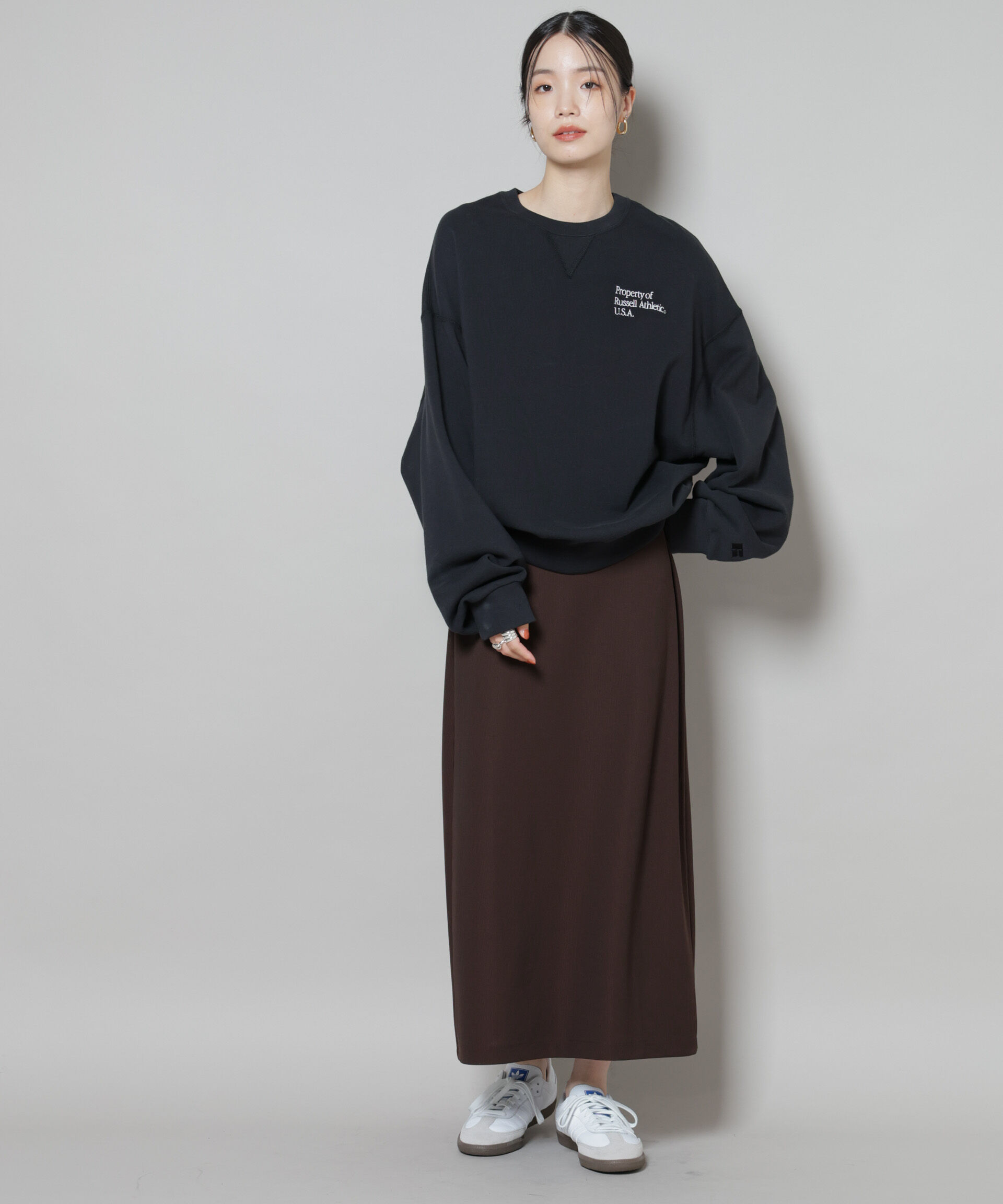 nano･universe「サカリバナロースカート(セットアップ可)」|スカート|