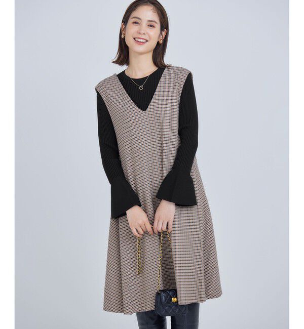 組曲「チドリツイル ジャンパーワンピース」|ジャンパースカート|